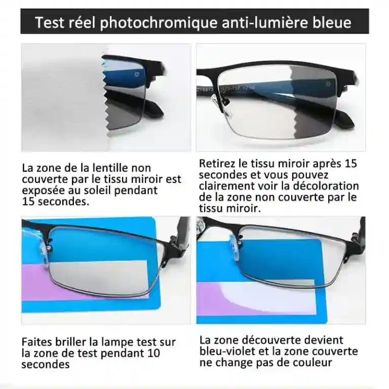 Lunettes De Lecture Près et Loin, Anti-Rayon Bleu