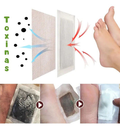 🌿 Patch Détox Pieds – Purifiez votre corps pendant votre sommeil