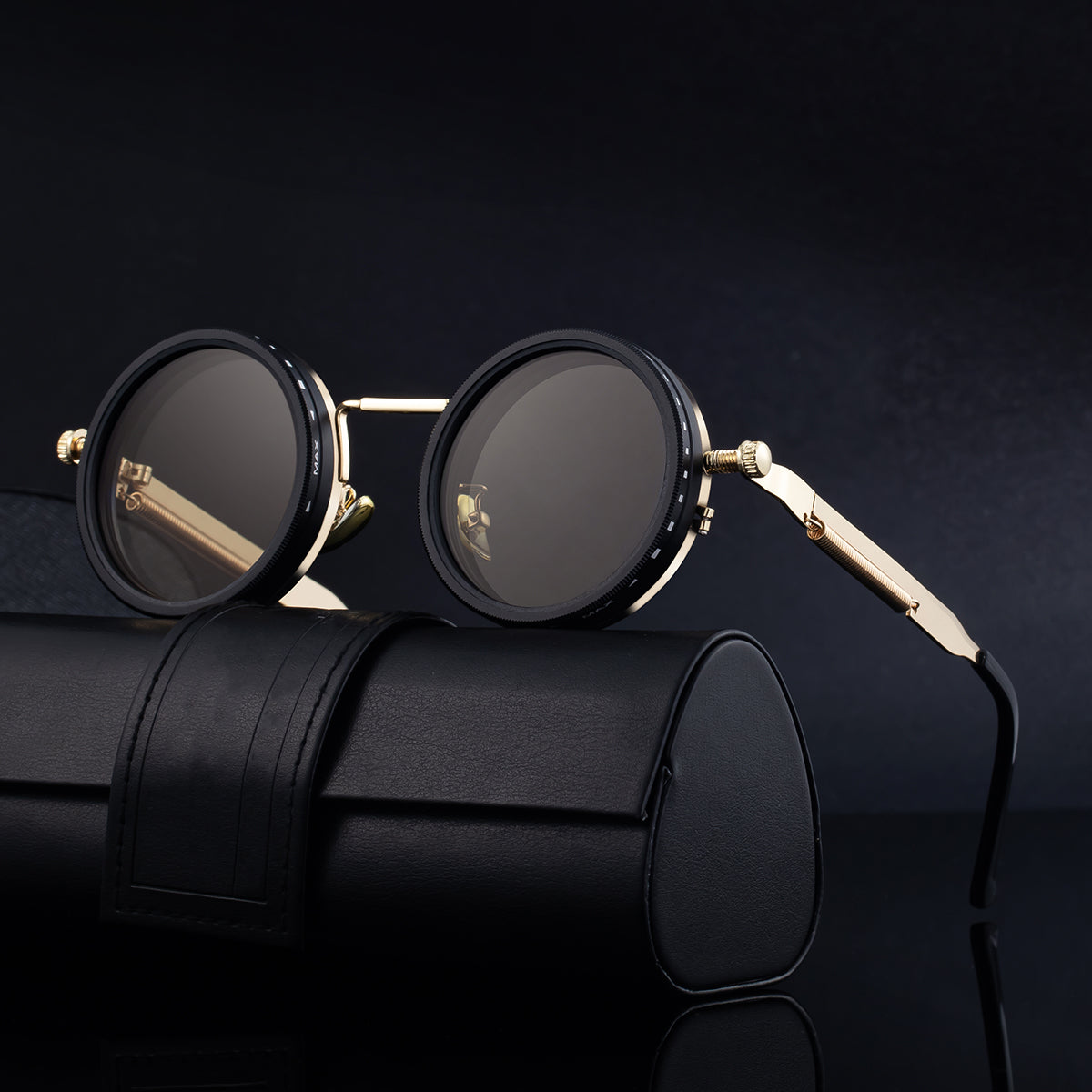 🕶️ Lunettes de Soleil Rotatives à Luminosité Réglable