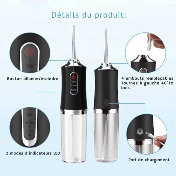 💧Nettoyeur Dentaire Pro - Votre Sourire Plus Sain au Quotidien