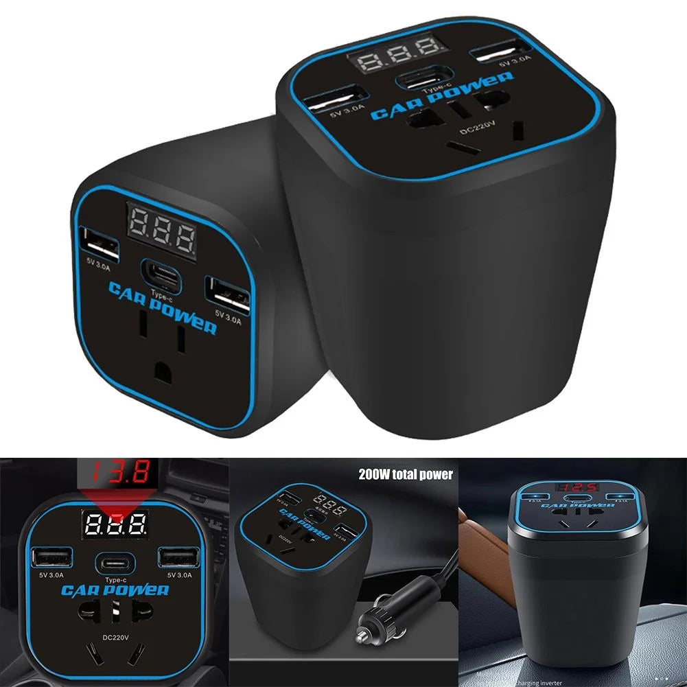 Convertisseur de voiture 150W 12V → 220V