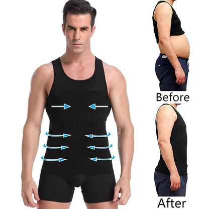 🔥 Redessinez Votre Silhouette Sans Effort avec le Gilet Gainant Homme SlimFit™