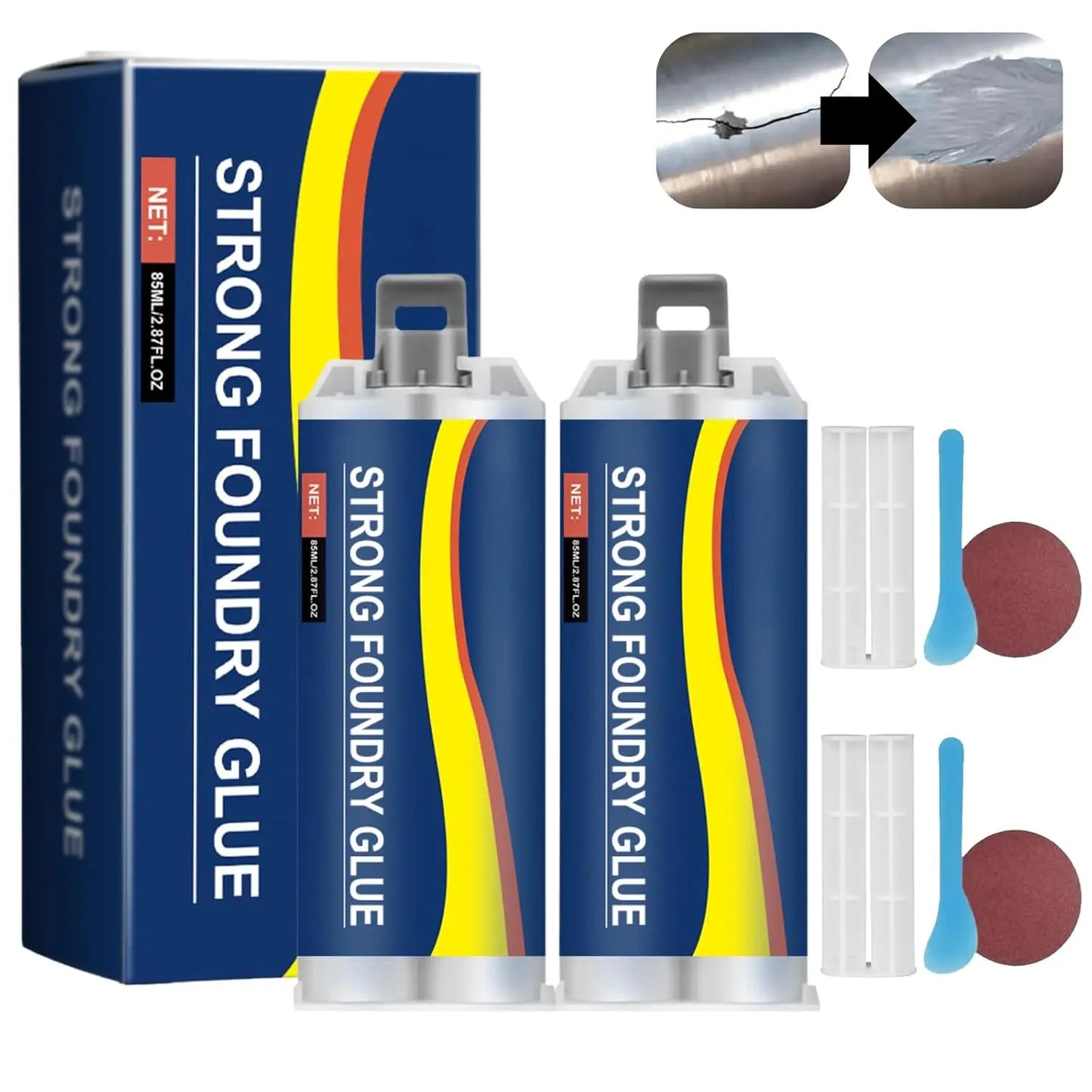 Pâte de Soudure à Froid Métal Pro™ – Répare, Colmate et Renforce le Métal en Quelques Minutes