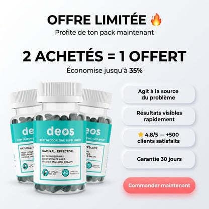 🌿 DEOS FRESH ( Dites adieu aux mauvaises odeurs )