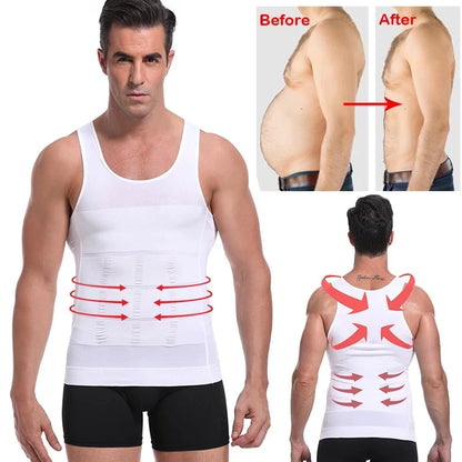 🔥 Redessinez Votre Silhouette Sans Effort avec le Gilet Gainant Homme SlimFit™